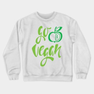 Go Vegan Crewneck Sweatshirt
